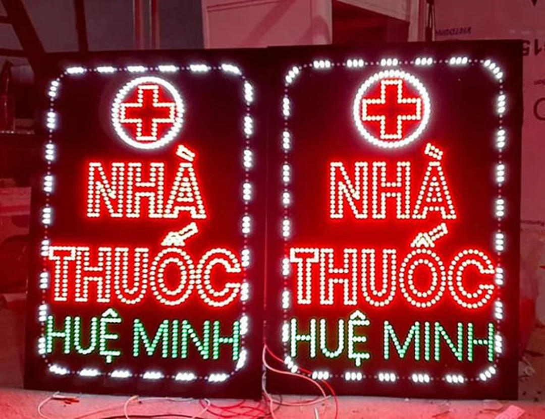 Bảng hiệu quảng cáo đẹp cho nhà thuốc bảng hiệu quảng cáo đẹp cho nhà thuốc dùng LED sáng rõ