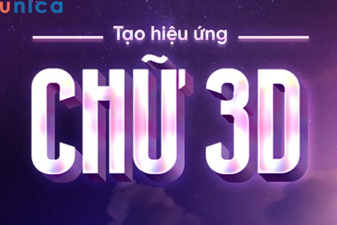 cách làm chữ nổi mô phỏng thiết kế chữ 3D trước khi thi công