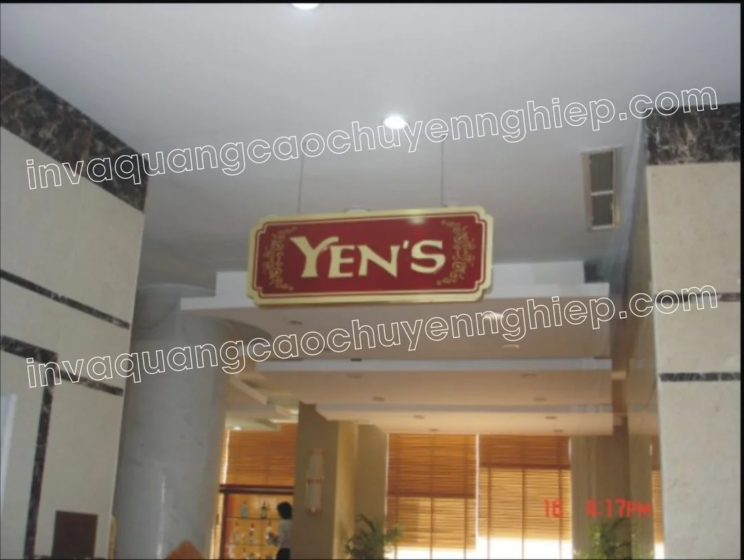 chữ nổi đồng lắp ngoài trời cần xử lý chống oxy hóa