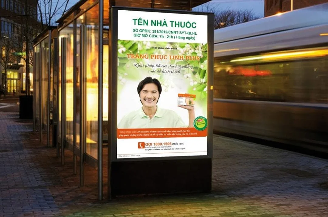 làm hộp đèn quảng cáo mica phẳng cho mặt tiền cửa hàng