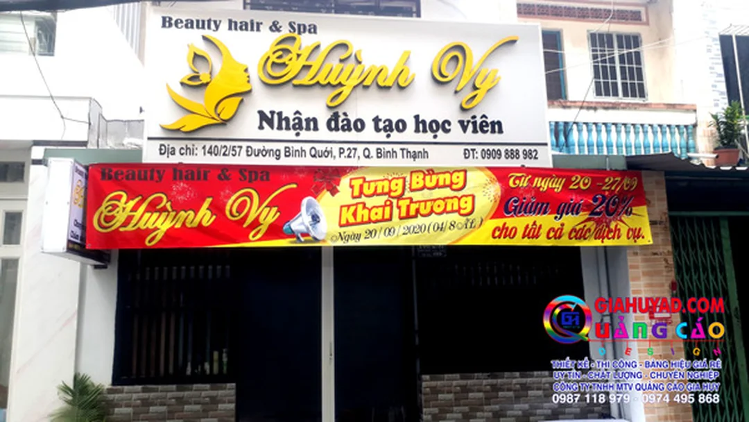 Bảng hiệu alu chữ nổi cần đúng kích thước và vị trí mẫu bảng hiệu alu chữ nổi cho cửa hàng cần đúng kích thước và vị trí